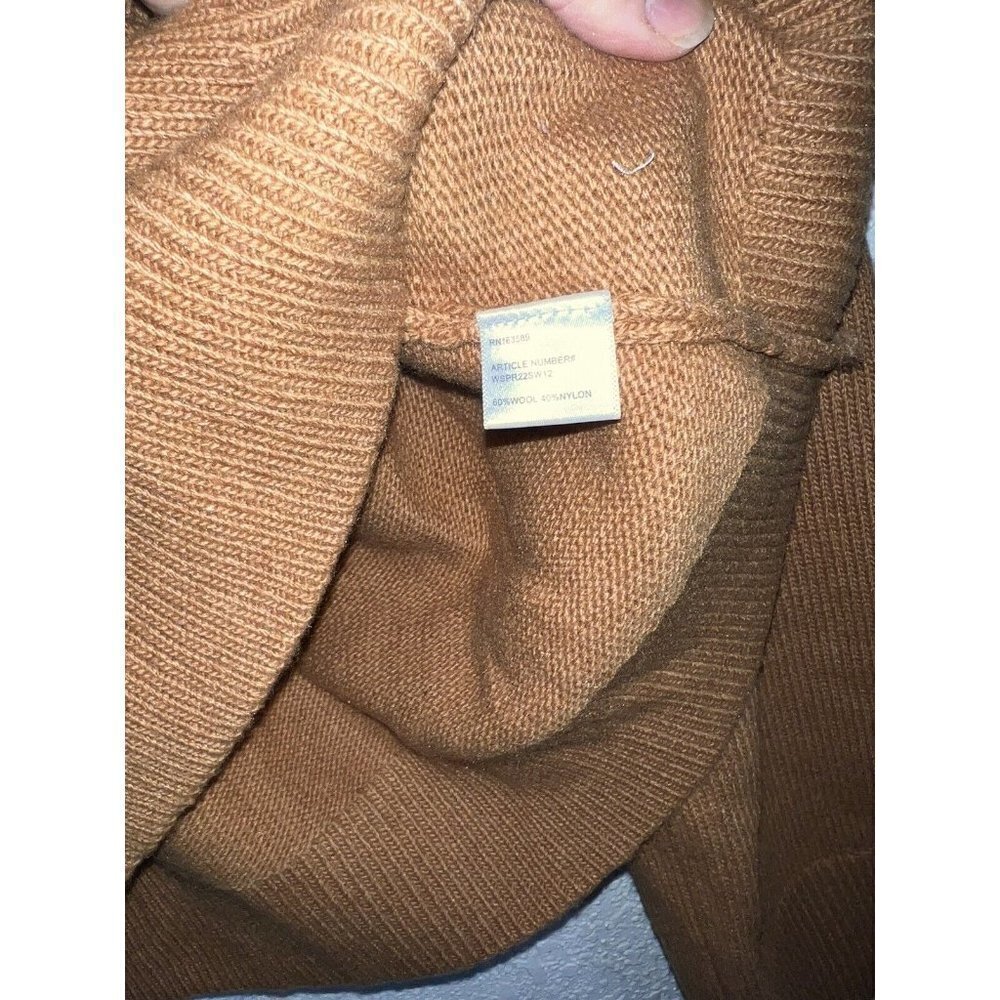 Who What Wear Emory Scoop-Neck Wool Blend Sweater NWTS Large NEW $118 Y1 - Picture 4 of 7